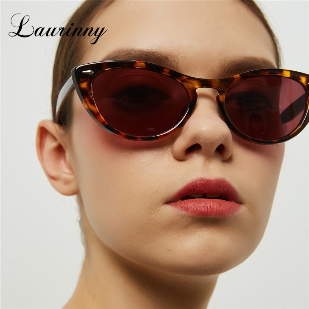 Women'S Fashion In The 60S - Vintage kocie oko Leopard okulary przeciwsłoneczne