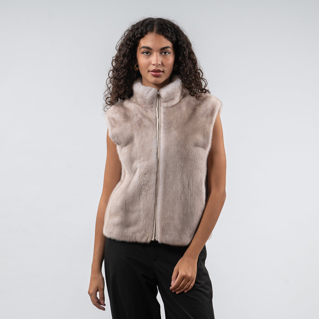 Women'S Fashion Gilet - Laur 2026 Damska Kamizelka z Wysokim