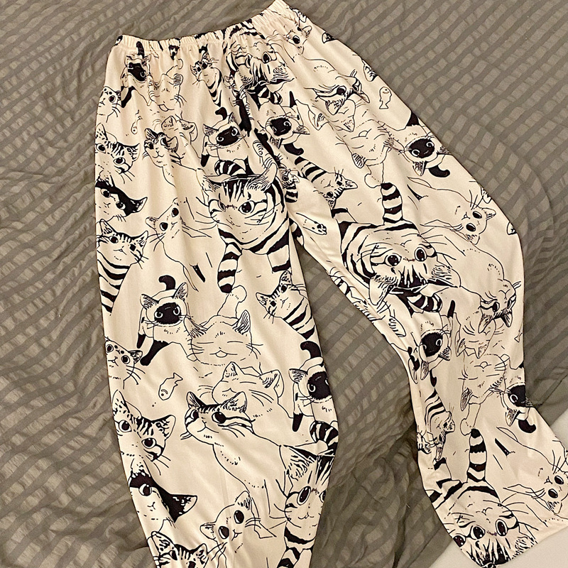 Women'S Fashion Trousers - Damskie spodnie domowe na zewnątrz, spodnie