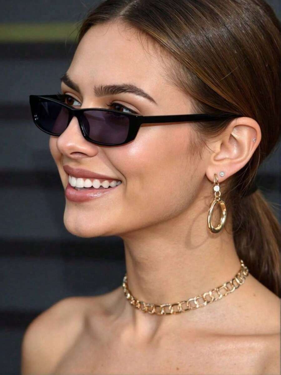Women'S Young Fashion - 1 szt. Okulary Y2K z małymi