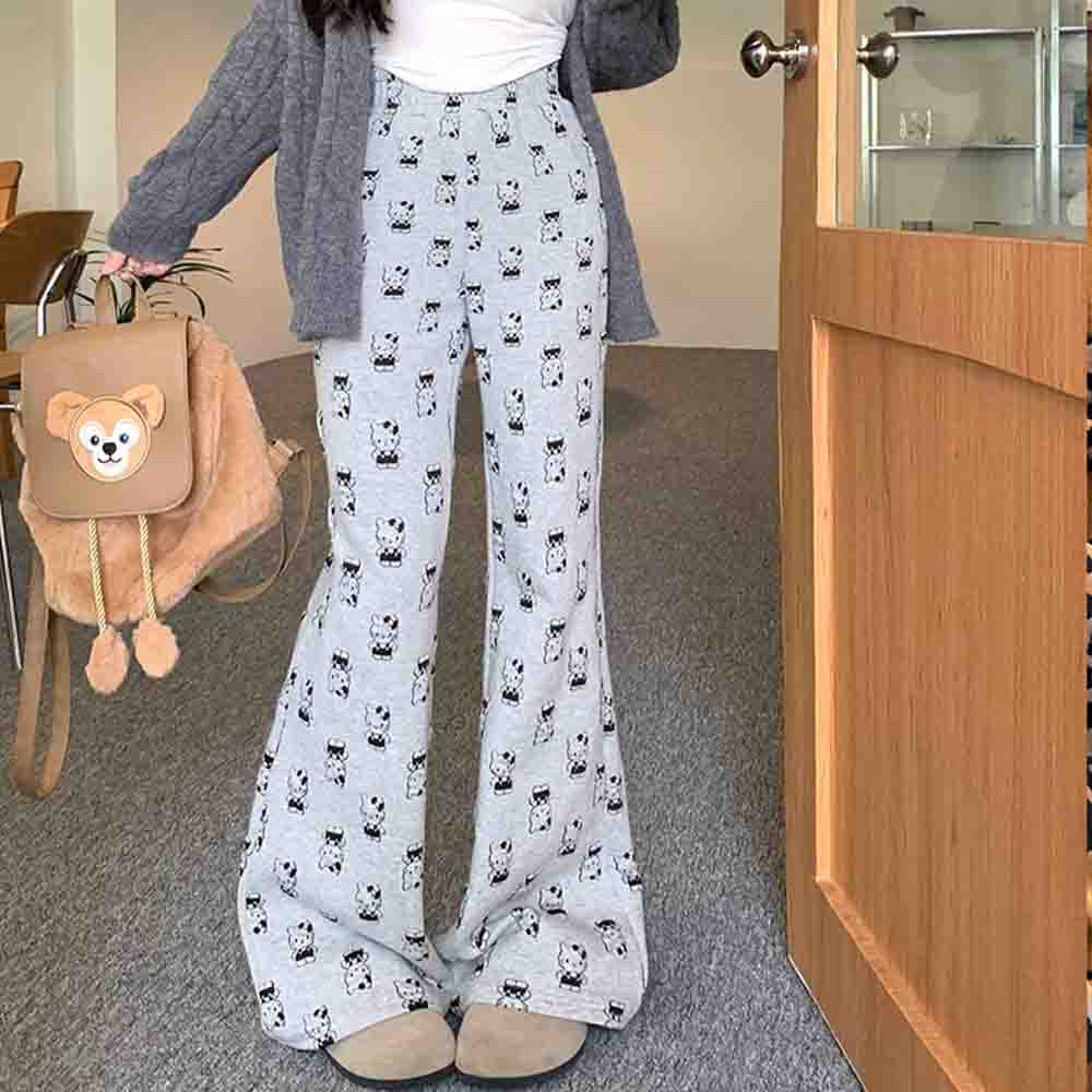 Women'S Fashion Trousers - Spodnie Sanrio Hello Kitty Y2K Kawaii