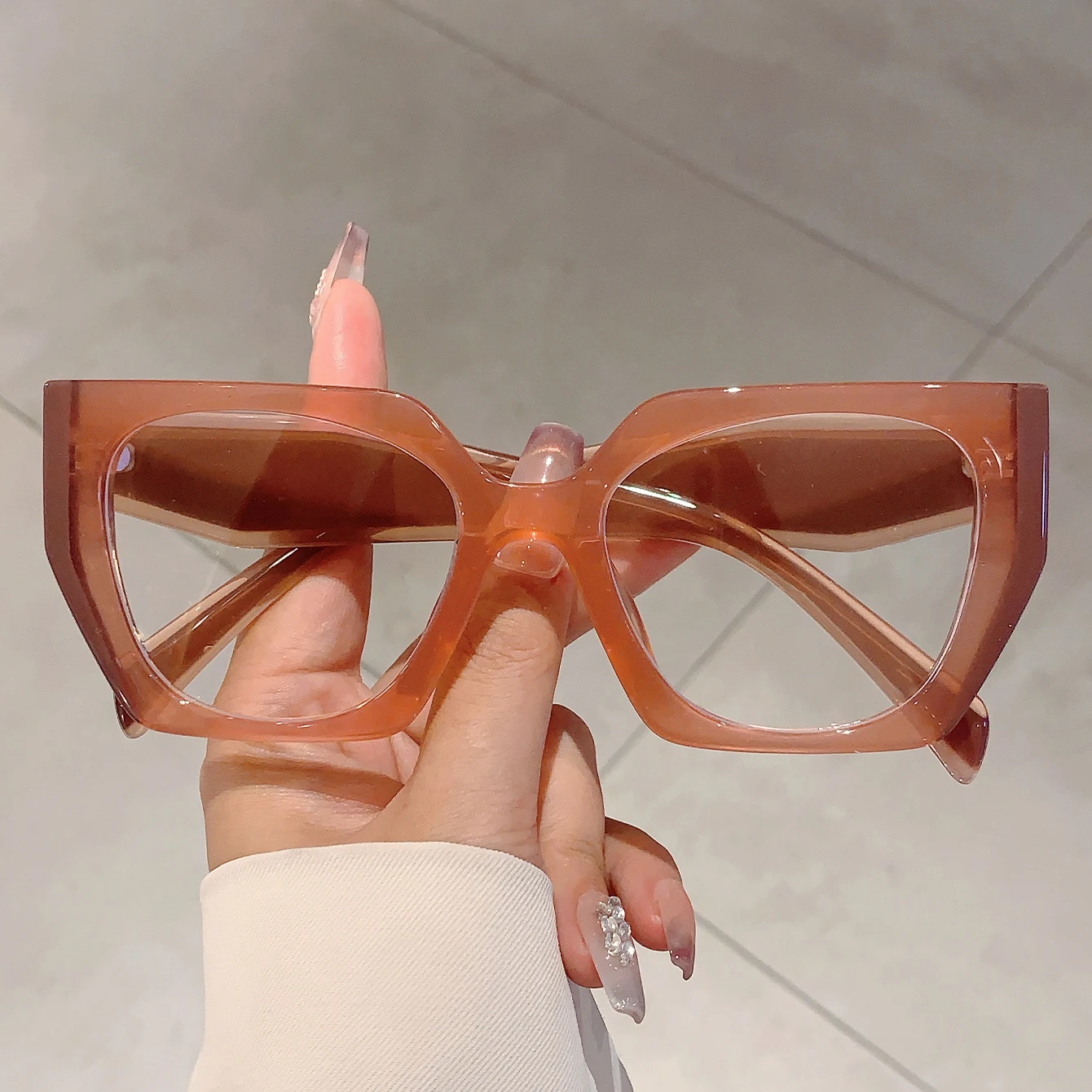 Women'S Fashion Glasses Non Prescription - Okulary damskie GM LUMIAS Oversize Modne