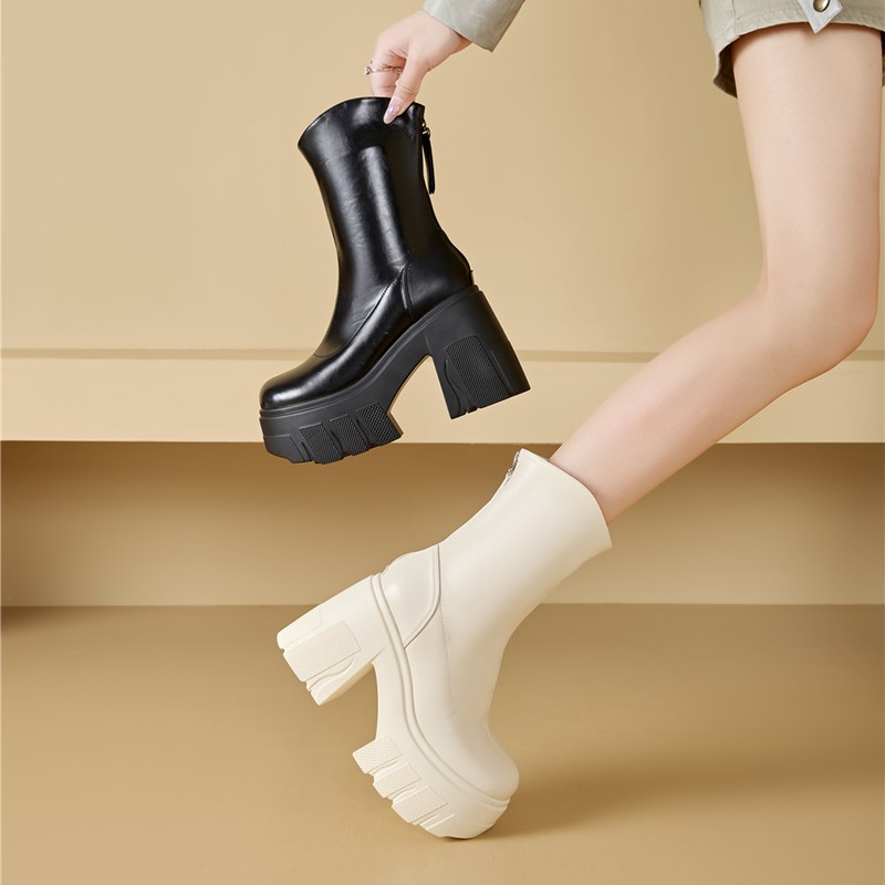 Women'S Fashion Riding Boots - DIMANYU Damskie Kowbojki 2026 Nowe Damskie