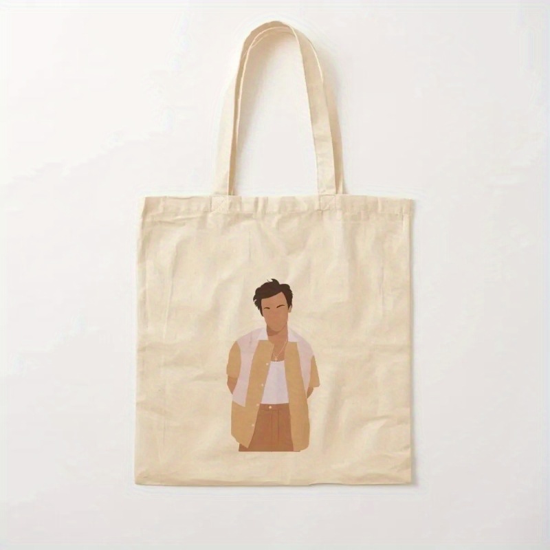 Women Fashion Vector - Duża torba typu tote z kieszonką