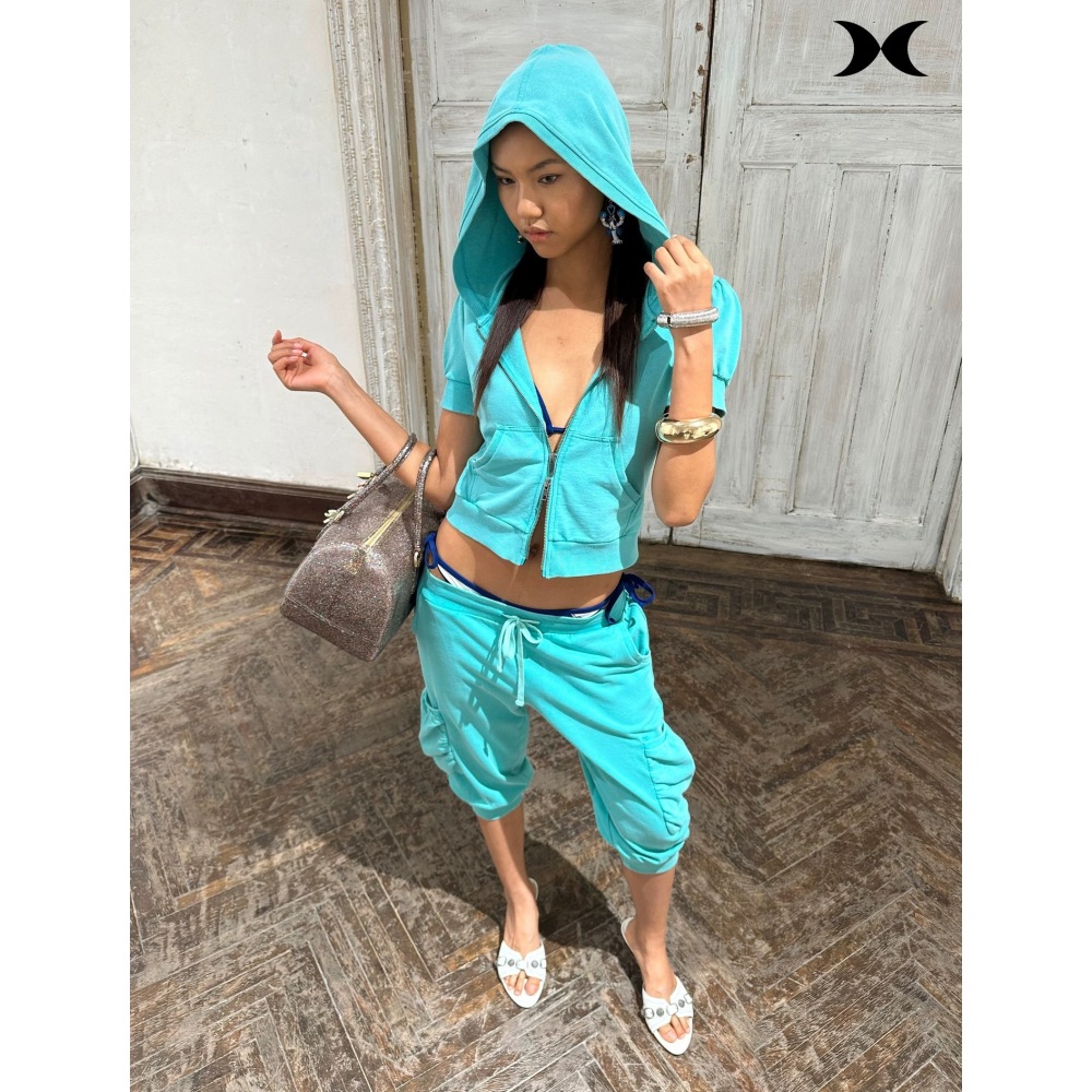 Women'S Fashion - Amerykański styl street spice girl, krótki
