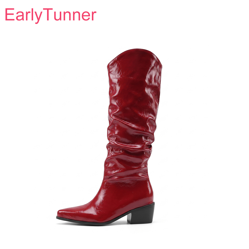 Women'S Fashion Riding Boots - Modne kozaki damskie na zimę 2026,
