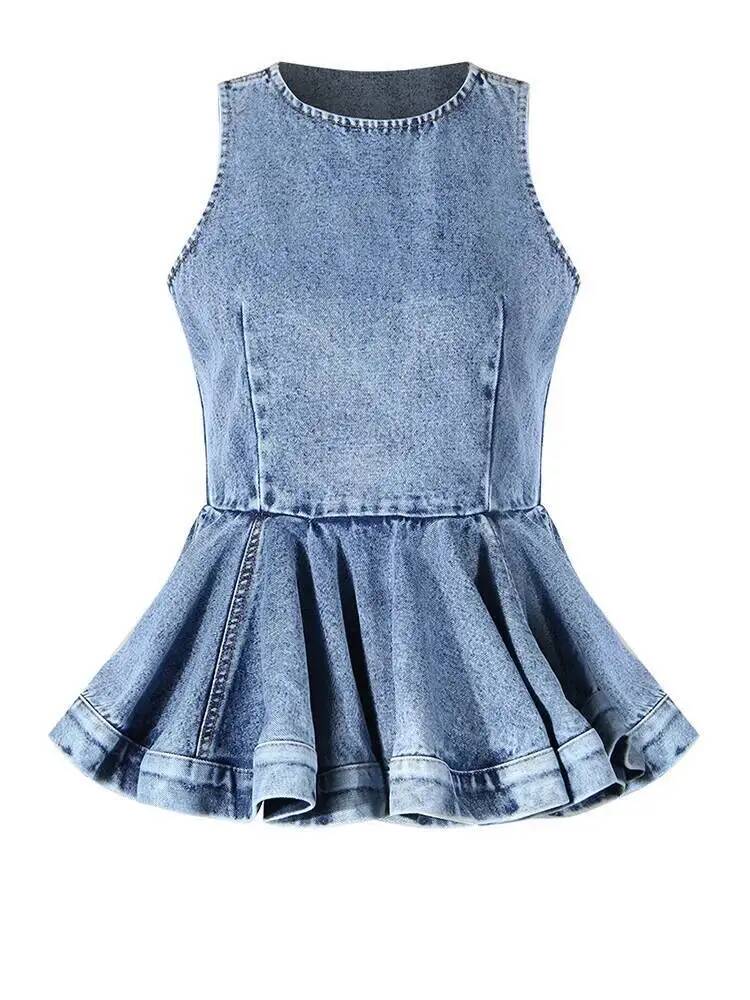 Komplet dwuczęściowy: niebiesk – Women'S Fashion Overalls recenzja i cena