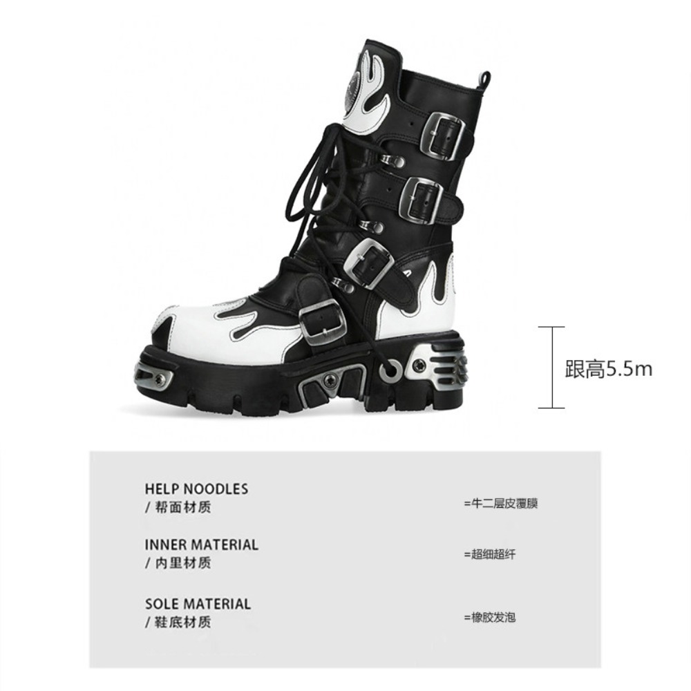 Modne Nowe Męskie Buty Motocyk – Women'S Fashion Riding Boots recenzja i cena