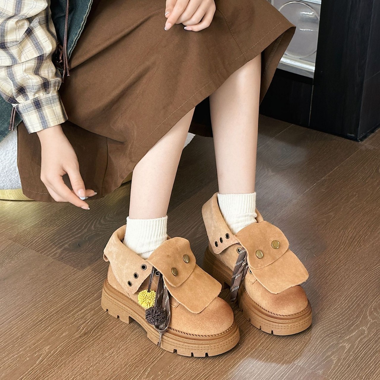 Jesienne botki damskie ze sztu – Women'S Fashion Riding Boots recenzja i cena
