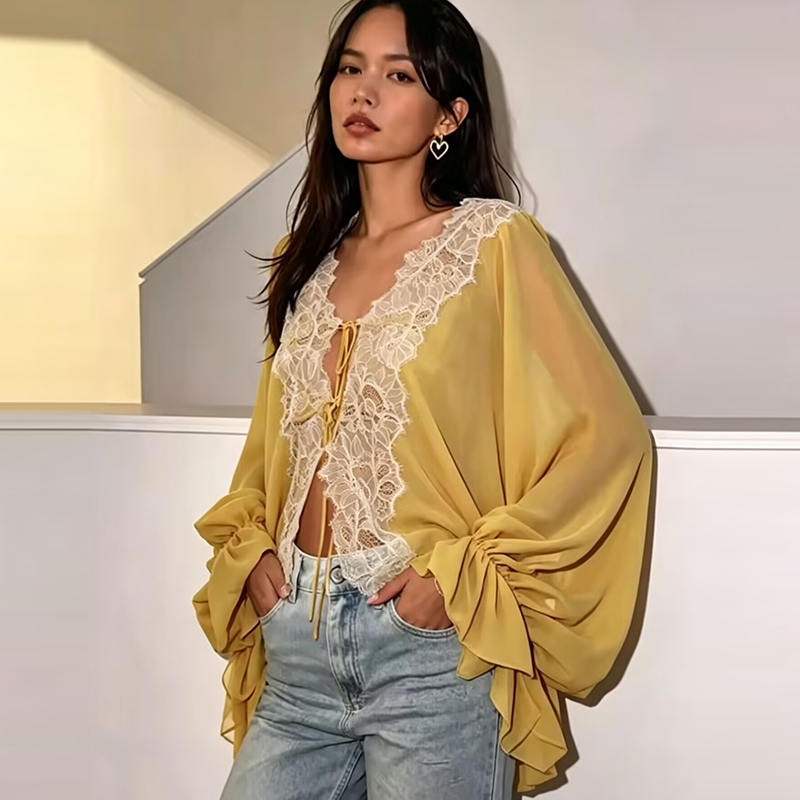 Koronkowe damskie bluzki koszu – Women'S Young Fashion recenzja i cena
