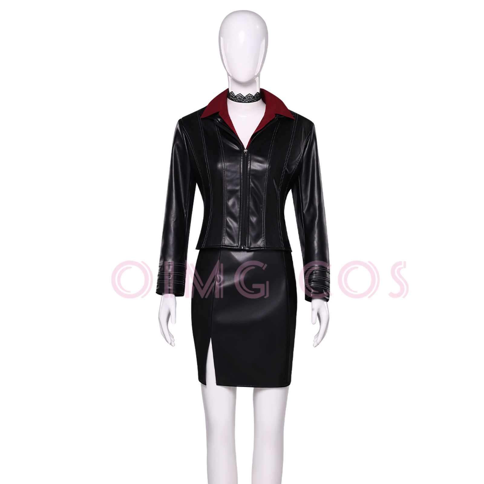 Kostium Cosplay Ada Wong z Res – Women'S Fashion Leather Jacket recenzja i cena