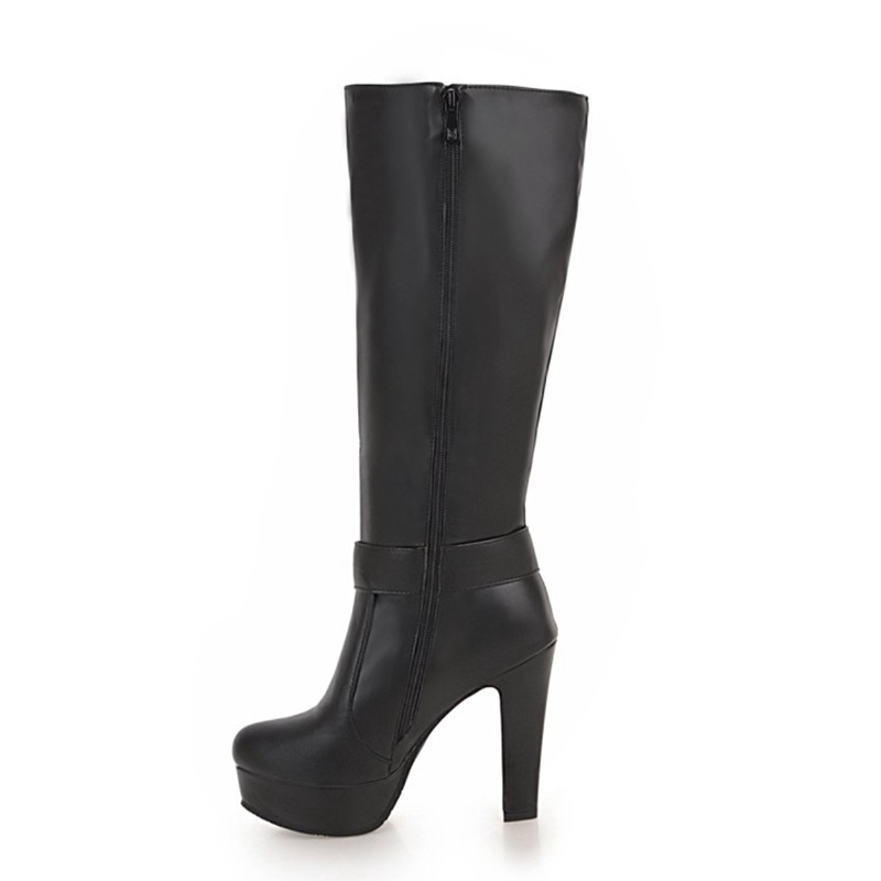 Botki za kolano damskie modne  – Women'S Fashion Riding Boots recenzja i cena