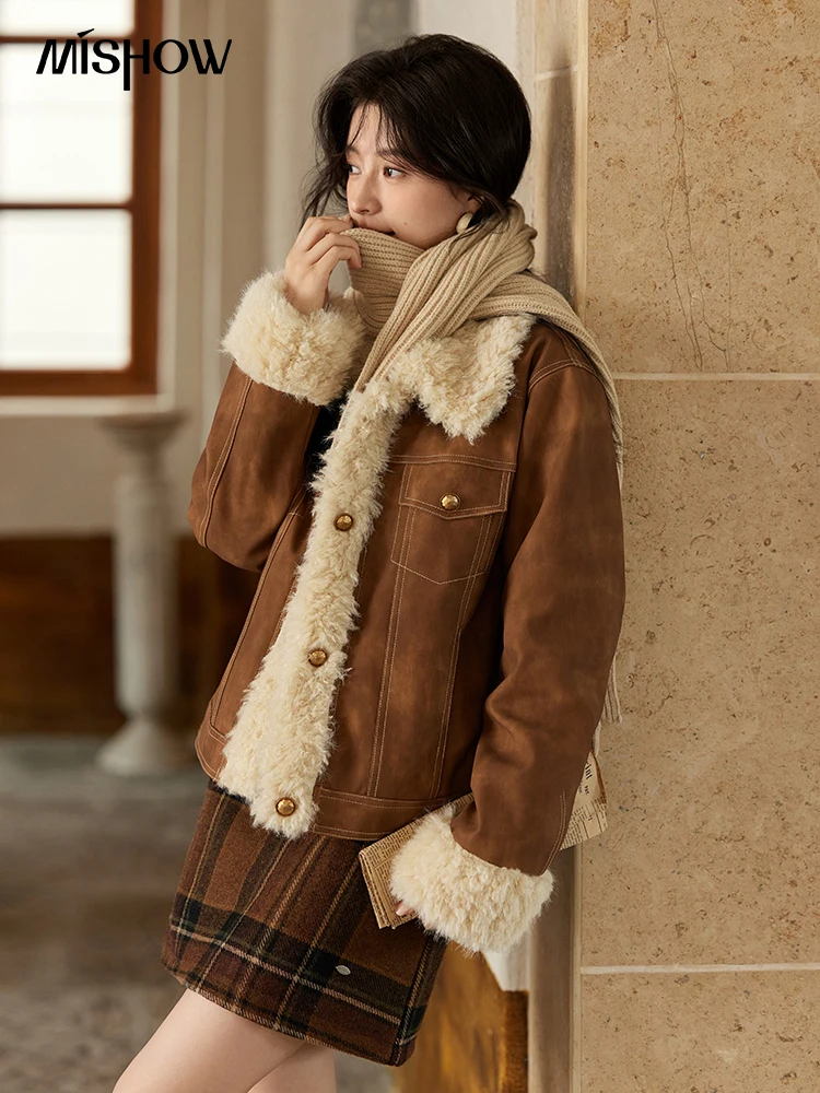 MISHOW skórzana kurtka futrzan – Women'S Fashion Leather Jacket recenzja i cena