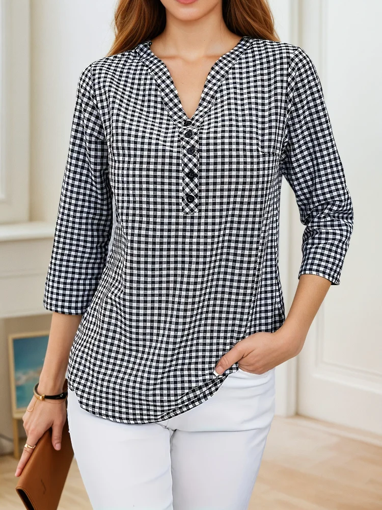 Damska bluzka plus size w drob – Women'S Fashion Essentials recenzja i cena