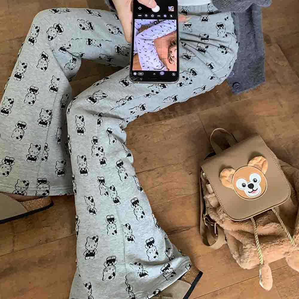 Spodnie Sanrio Hello Kitty Y2K – Women'S Fashion Trousers recenzja i cena