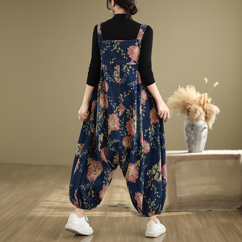 Luźne, codzienne dżinsowe ogro – Women'S Fashion Overalls recenzja i cena