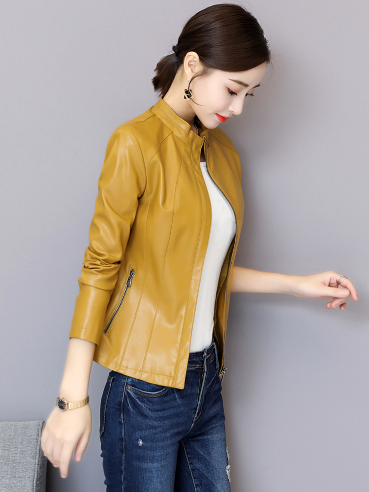 Nowa Kobiety Kurtka skórzana J – Women'S Fashion Leather Jacket recenzja i cena