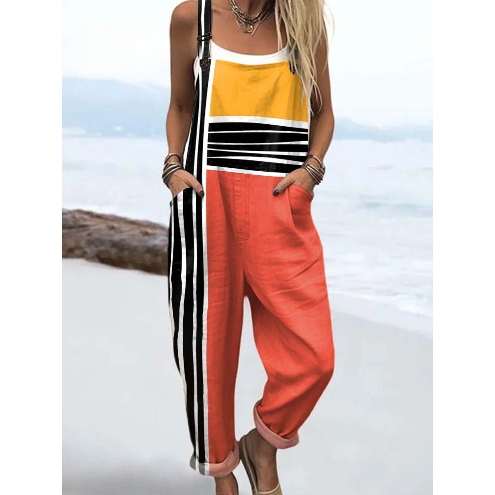 Damskie kombinezony w blokach  – Women'S Fashion Overalls recenzja i cena