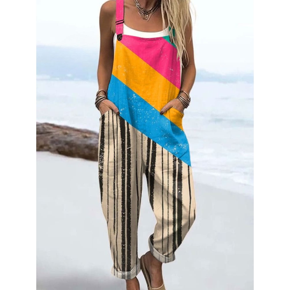 Damskie kombinezony w blokach  – Women'S Fashion Overalls recenzja i cena