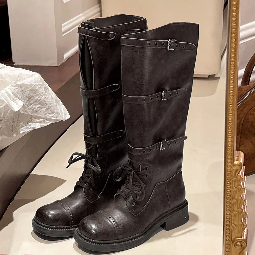 Damskie kozaki za kolano w sty – Women'S Fashion Riding Boots recenzja i cena