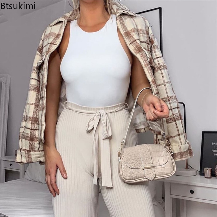 Seksowny kombinezon bez rękawó – Women'S Fashion Overalls recenzja i cena
