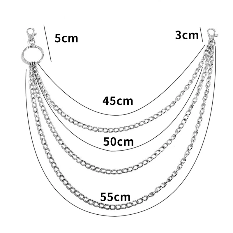 Metalowy pasek z łańcuchem, pu – Women'S Fashion Layering recenzja i cena