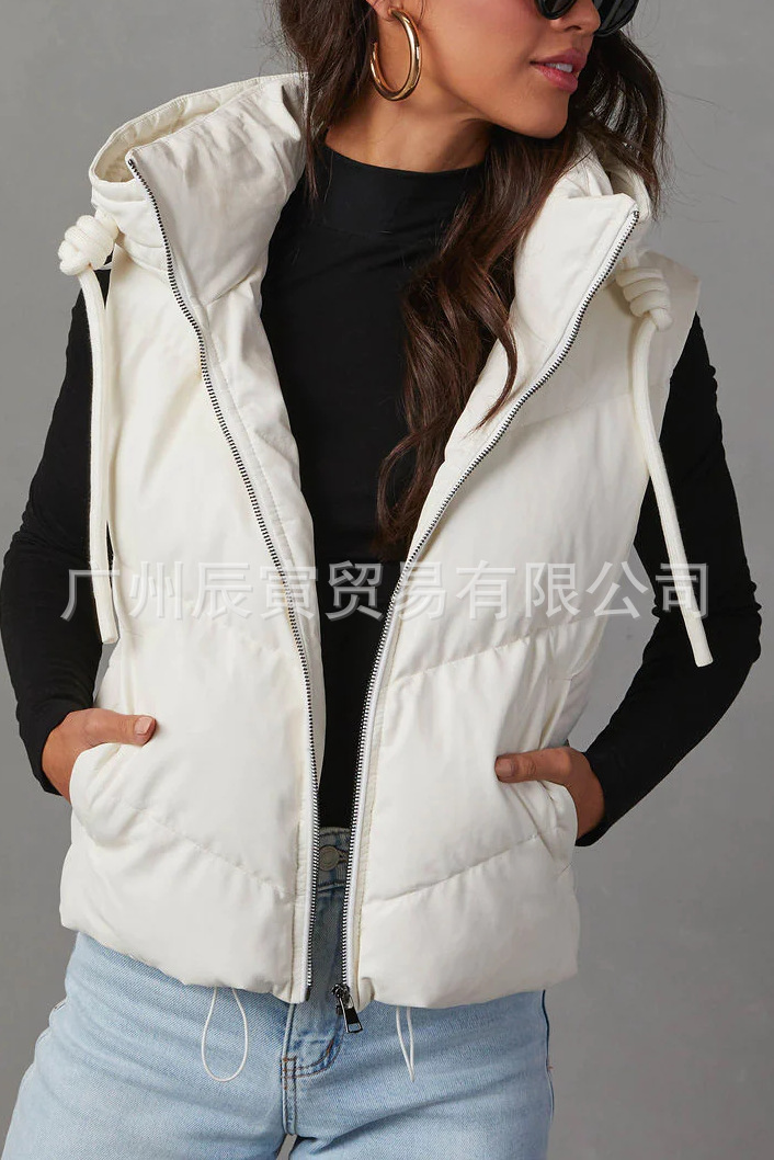 Damska jednokolorowa kamizelka – Women'S Fashion Gilet recenzja i cena