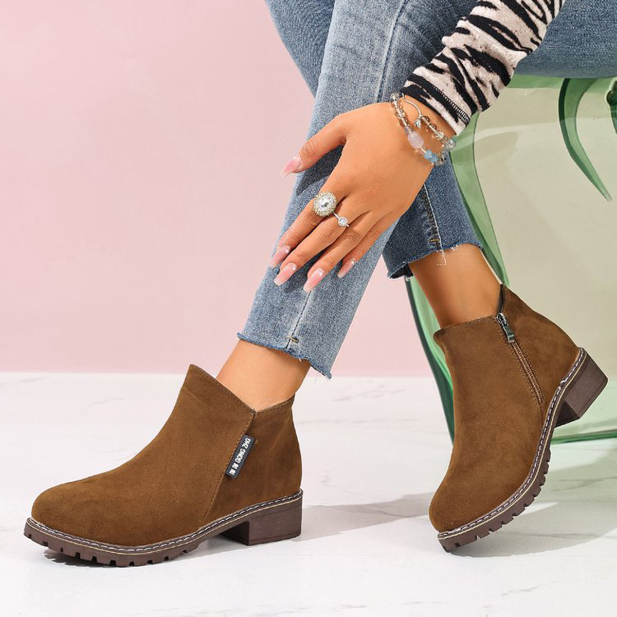 Damskie botki na jesień i zimę – Women'S Fashion Riding Boots recenzja i cena
