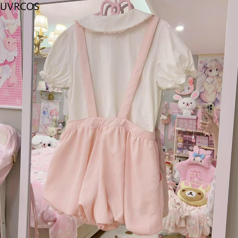 Japoński Kawaii śliczne spoden – Women'S Fashion Overalls recenzja i cena