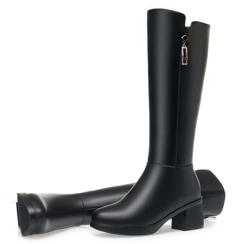 AIYUQI Damskie Zimowe Kozaki z – Women'S Fashion Riding Boots recenzja i cena