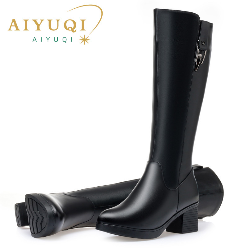 AIYUQI Zimowe Damskie Kozaki D – Women'S Fashion Riding Boots recenzja i cena