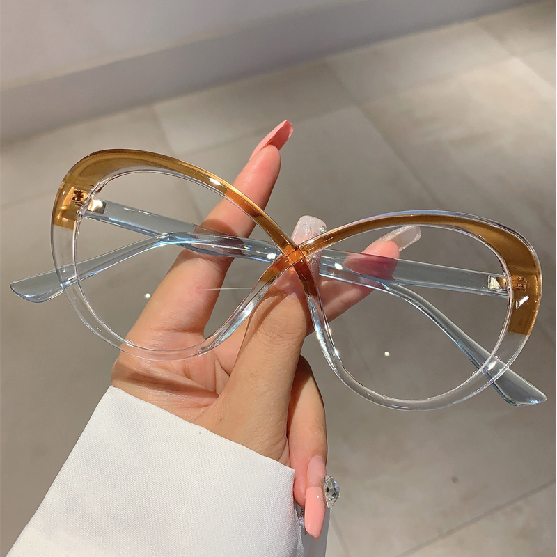 KAMMPT ponadgabarytowe owalne  – Women'S Fashion Glasses Non Prescription recenzja i cena