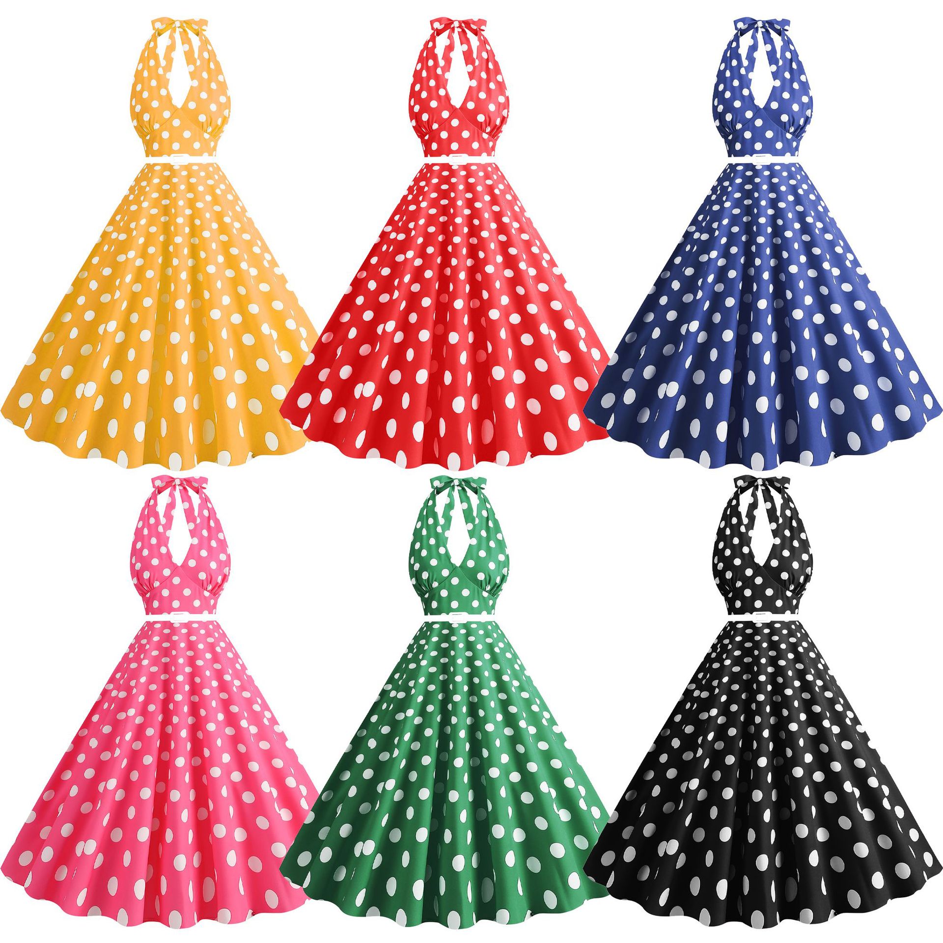 Seksowna sukienka halter z głę – Women'S Fashion In The 1950S recenzja i cena