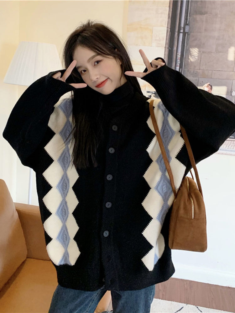 Luźny kardigan damski z dziani – Women'S Fashion Gilet recenzja i cena