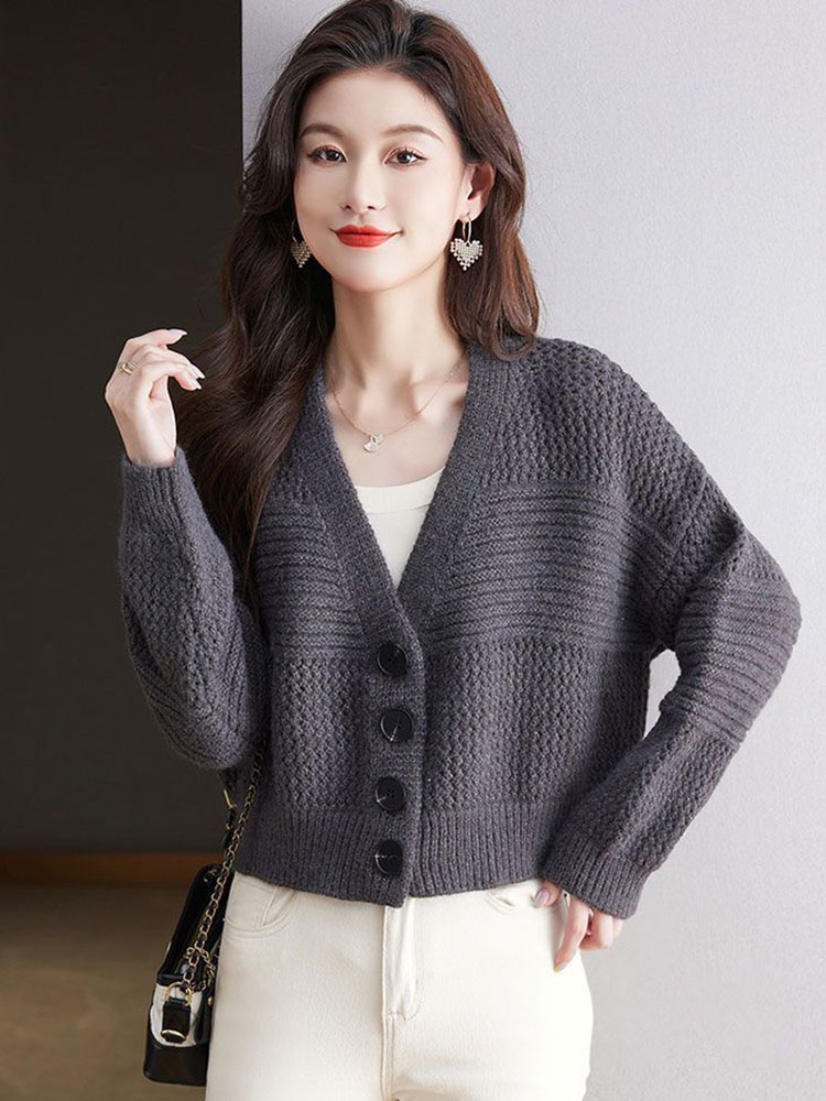 Damski Krótki Sweter Rozpinany – Women'S Fashion Gilet recenzja i cena