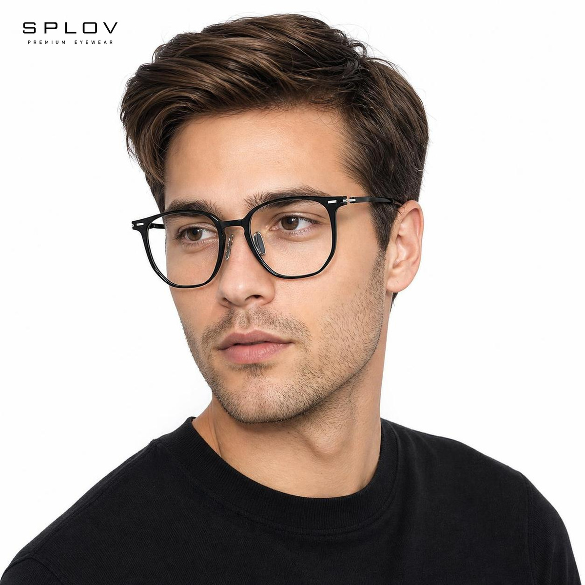 Lekkie, duże kwadratowe oprawk – Women'S Fashion Glasses Non Prescription recenzja i cena