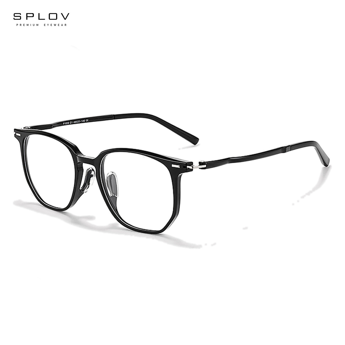 Lekkie, duże kwadratowe oprawk – Women'S Fashion Glasses Non Prescription recenzja i cena