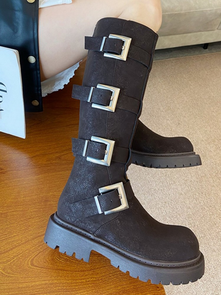 Damskie buty do kolan z wielom – Women'S Fashion Riding Boots recenzja i cena