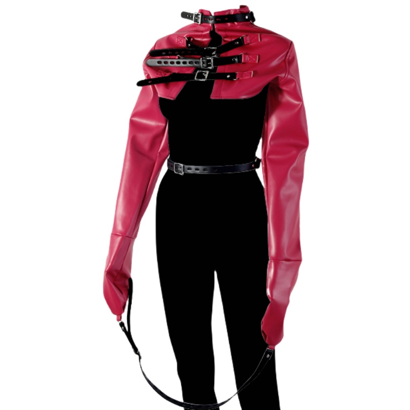 Skórzana kurtka BDSM z regulow – Women'S Fashion Leather Jacket recenzja i cena