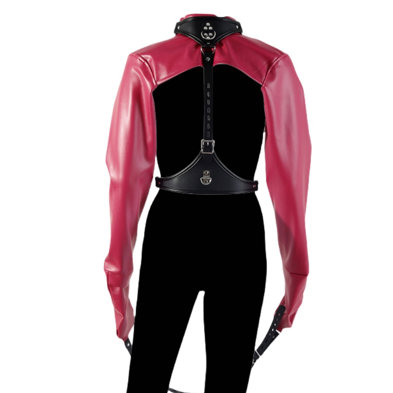 Skórzana kurtka BDSM z regulow – Women'S Fashion Leather Jacket recenzja i cena