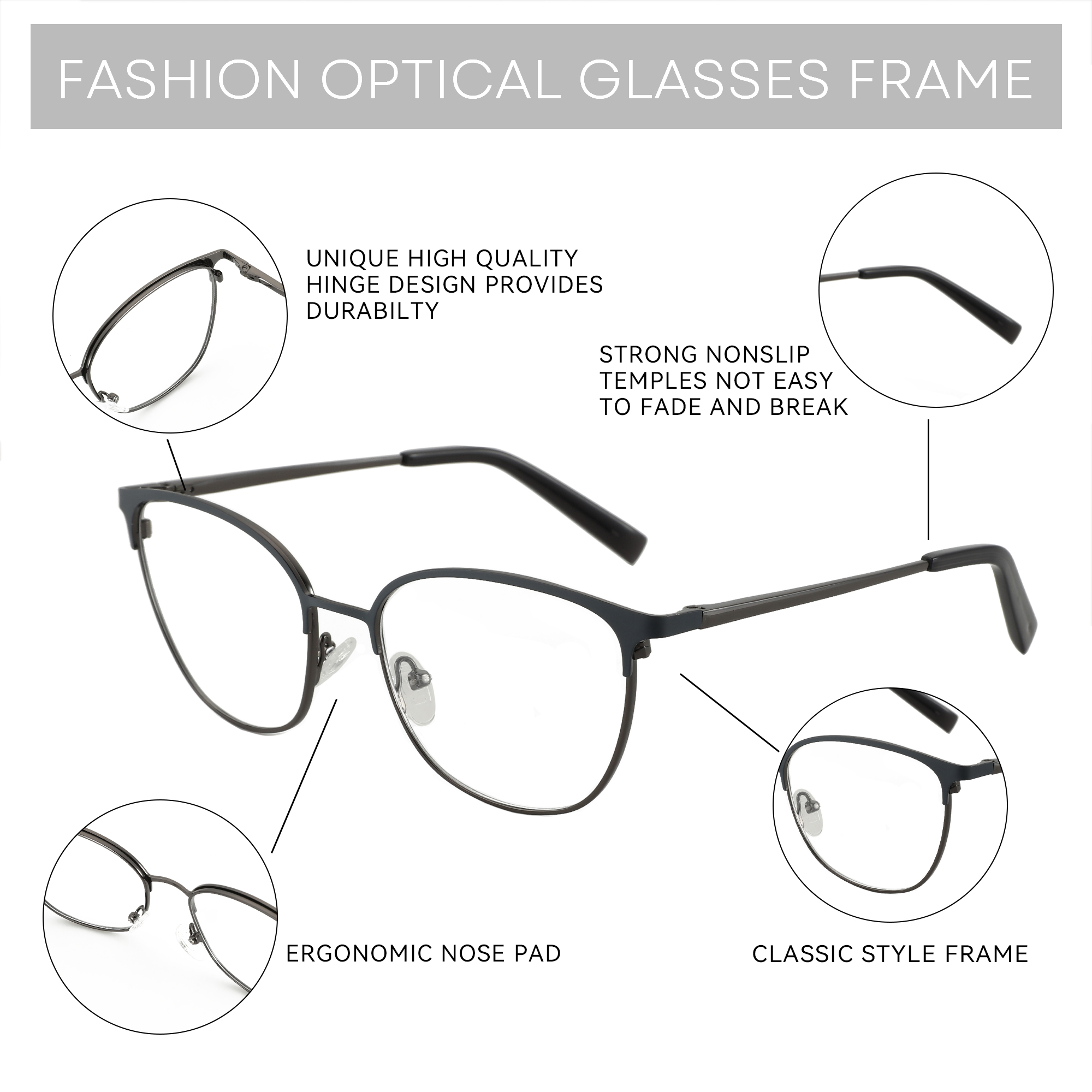 Oprawki okularowe ZENOTTIC Fas – Women'S Fashion Glasses Non Prescription recenzja i cena