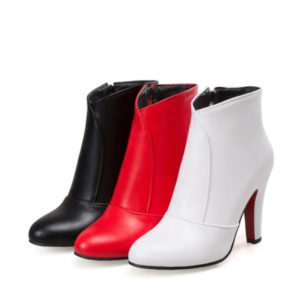Botki damskie z okrągłym noski – Women'S Fashion Riding Boots recenzja i cena