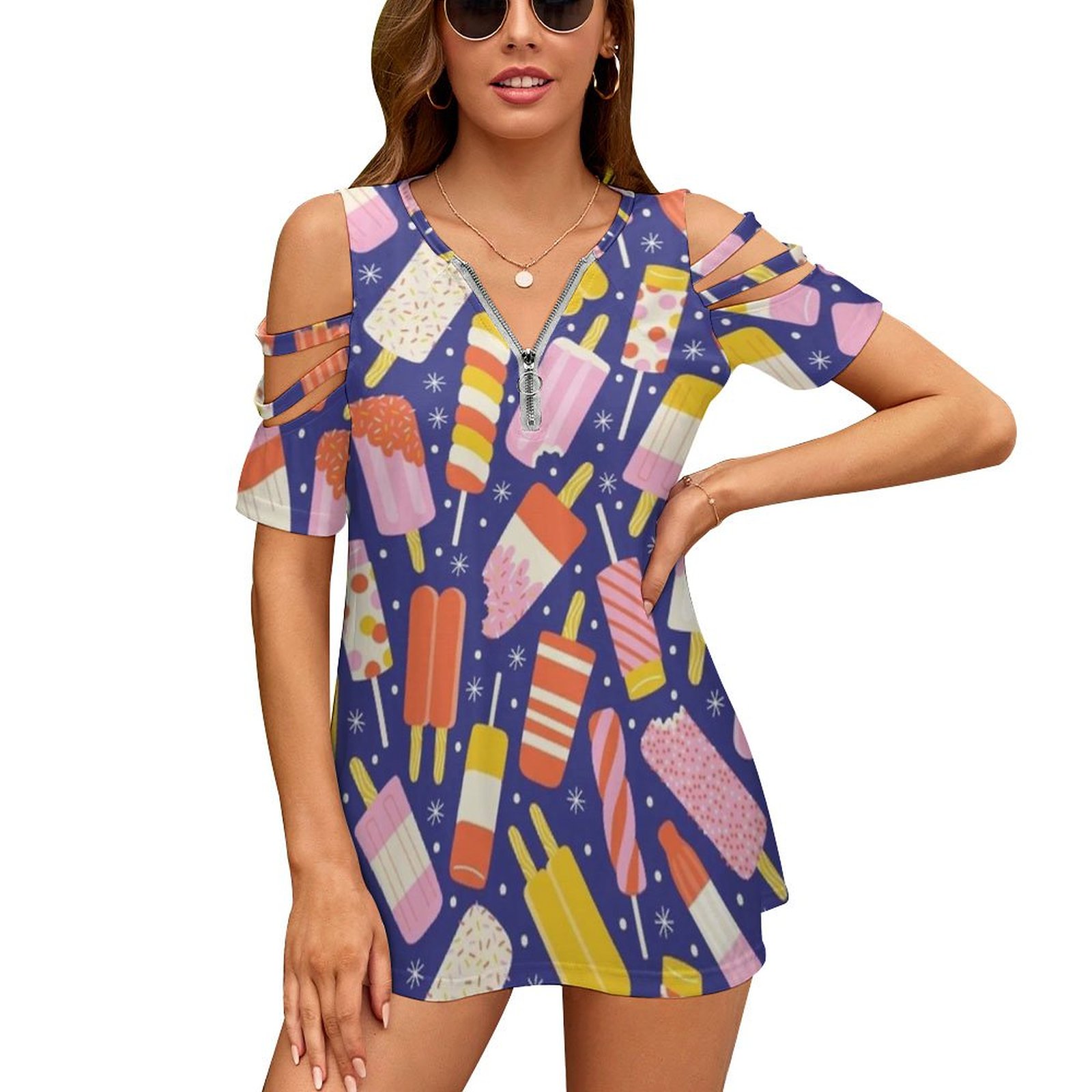 Popsicles New Fashion Zip Off  – Women Fashion Vector recenzja i cena