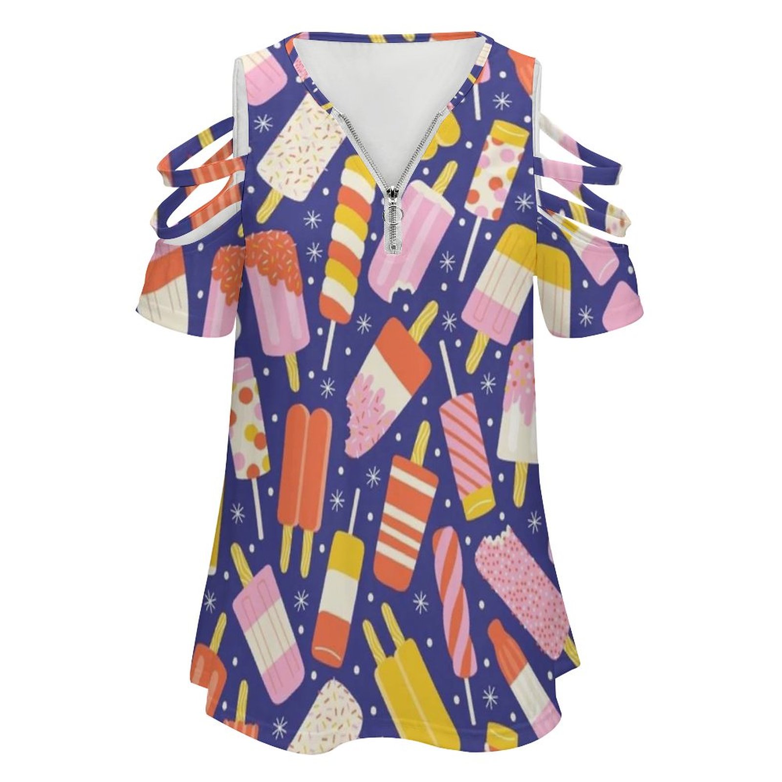 Popsicles New Fashion Zip Off  – Women Fashion Vector recenzja i cena