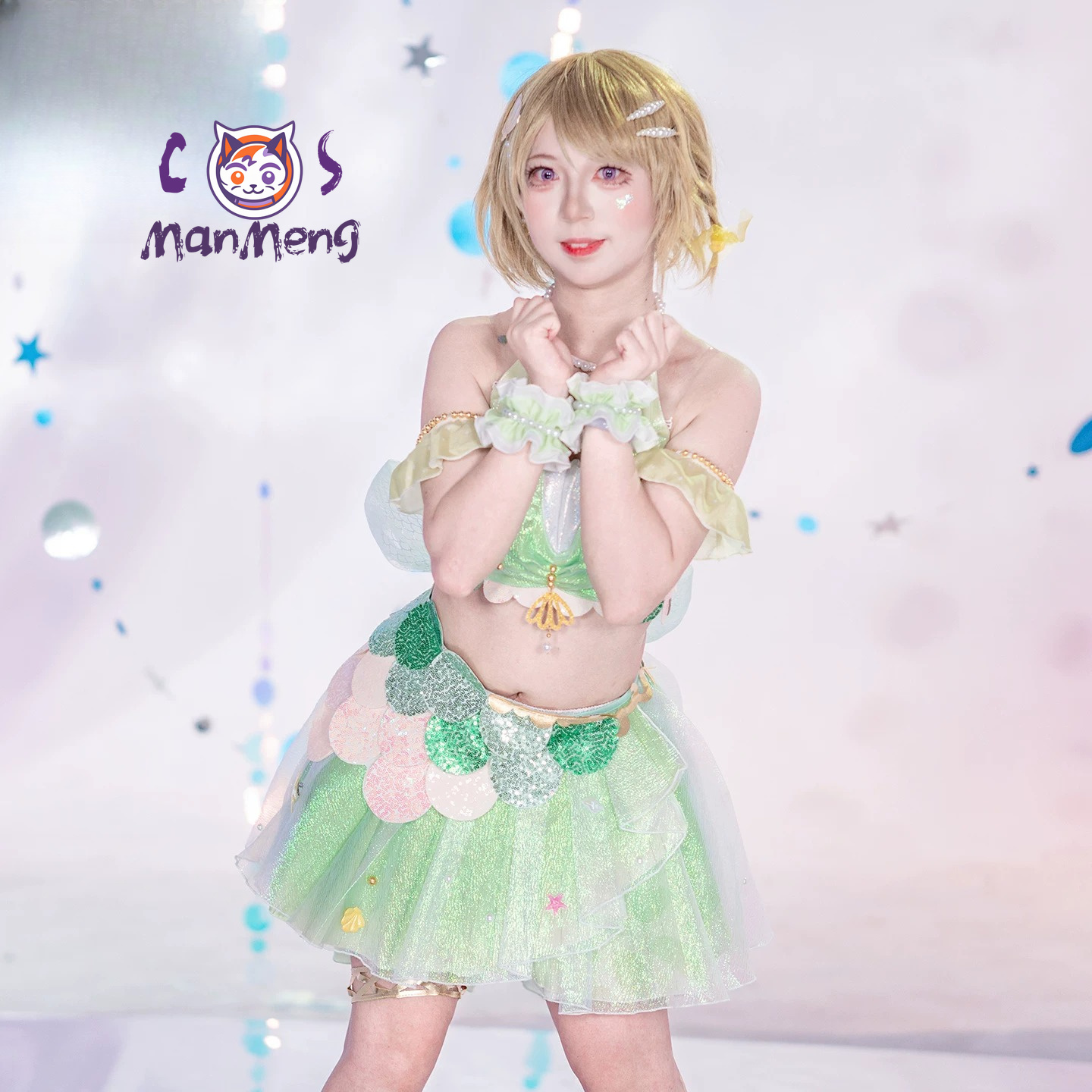 Anime LoveLive! Kostium Syreny – Women'S Fashion Trousers recenzja i cena