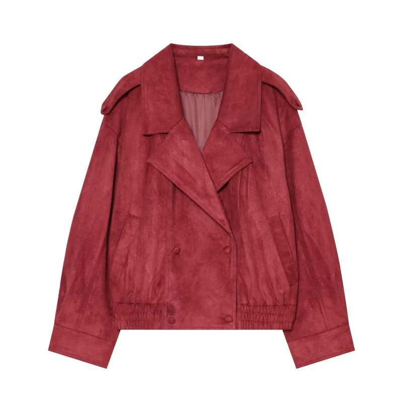 Damska kurtka w stylu aviatora – Women'S Fashion Leather Jacket recenzja i cena