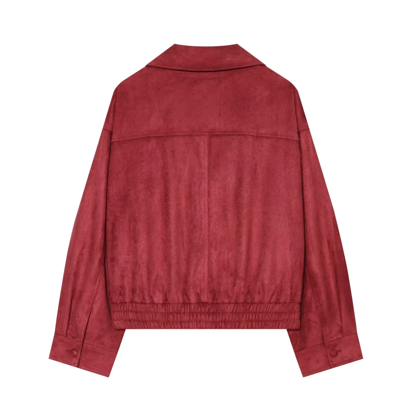 Damska kurtka w stylu aviatora – Women'S Fashion Leather Jacket recenzja i cena