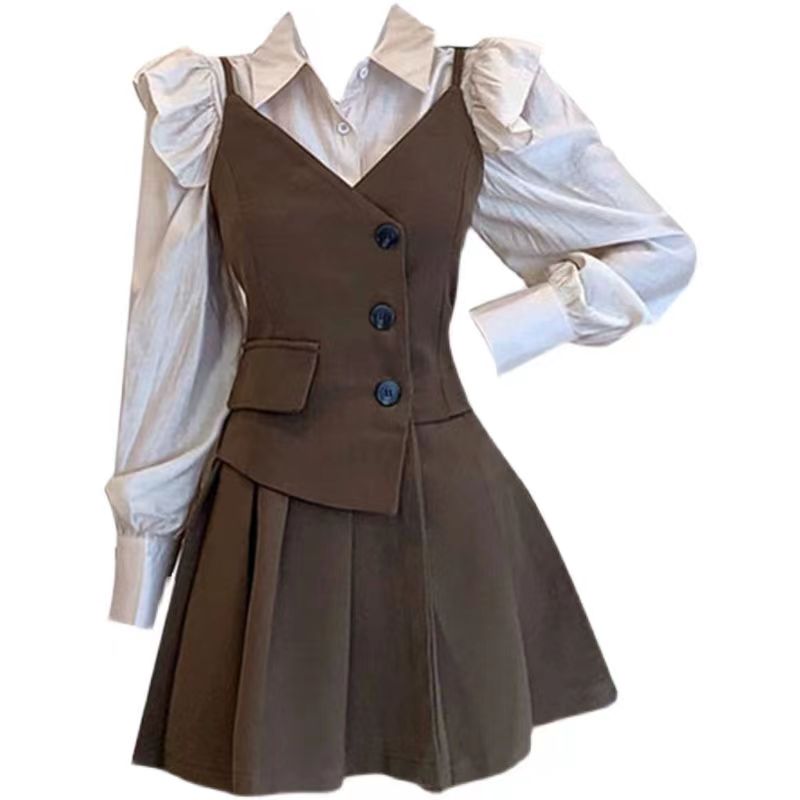 Styl Preppy bluzka damska ogól – Women'S Fashion Overalls recenzja i cena