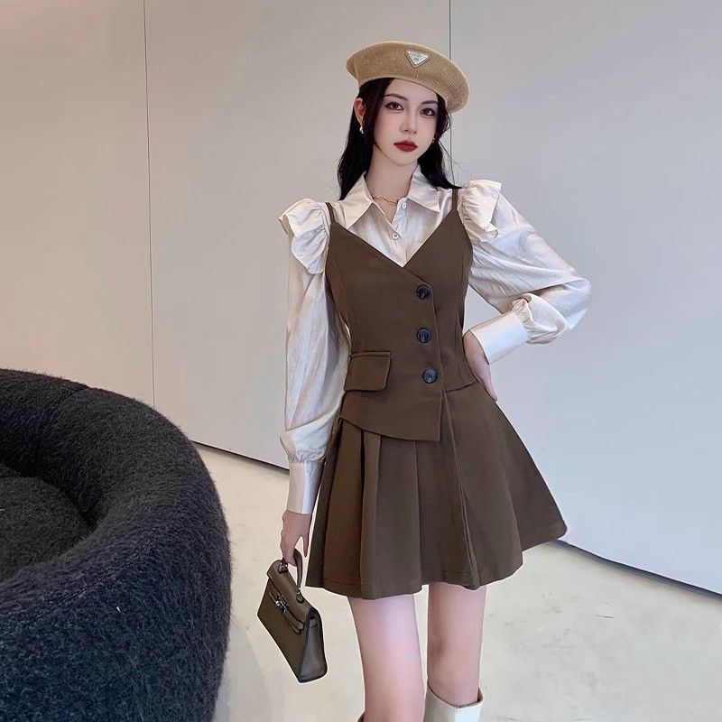 Styl Preppy bluzka damska ogól – Women'S Fashion Overalls recenzja i cena