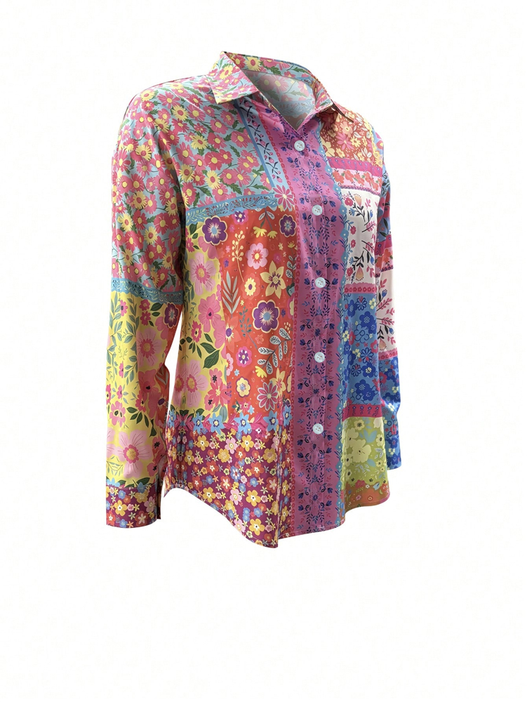 Bluzka plus size w kwiaty, zap – Women'S Fashion Essentials recenzja i cena